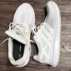 Men’s White Adidas Cloudfoam